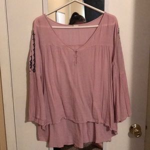 Cold shoulder shirt